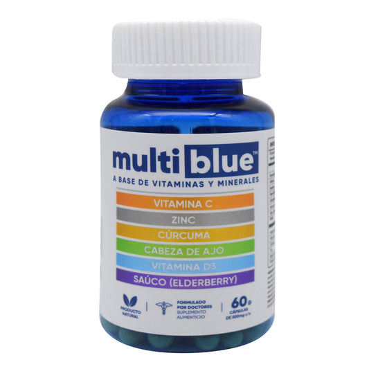 Multivitaminico 60 Cápsulas (MULTIBLUE)