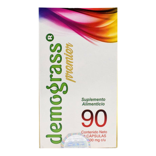 Demograss Premier 90 Cápsulas con nopal y piña – Detox prolongado y digestión saludable