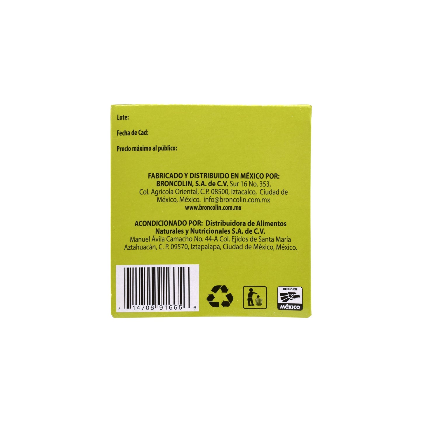 Te Repalmix 25 Sob (BRONCOLIN)