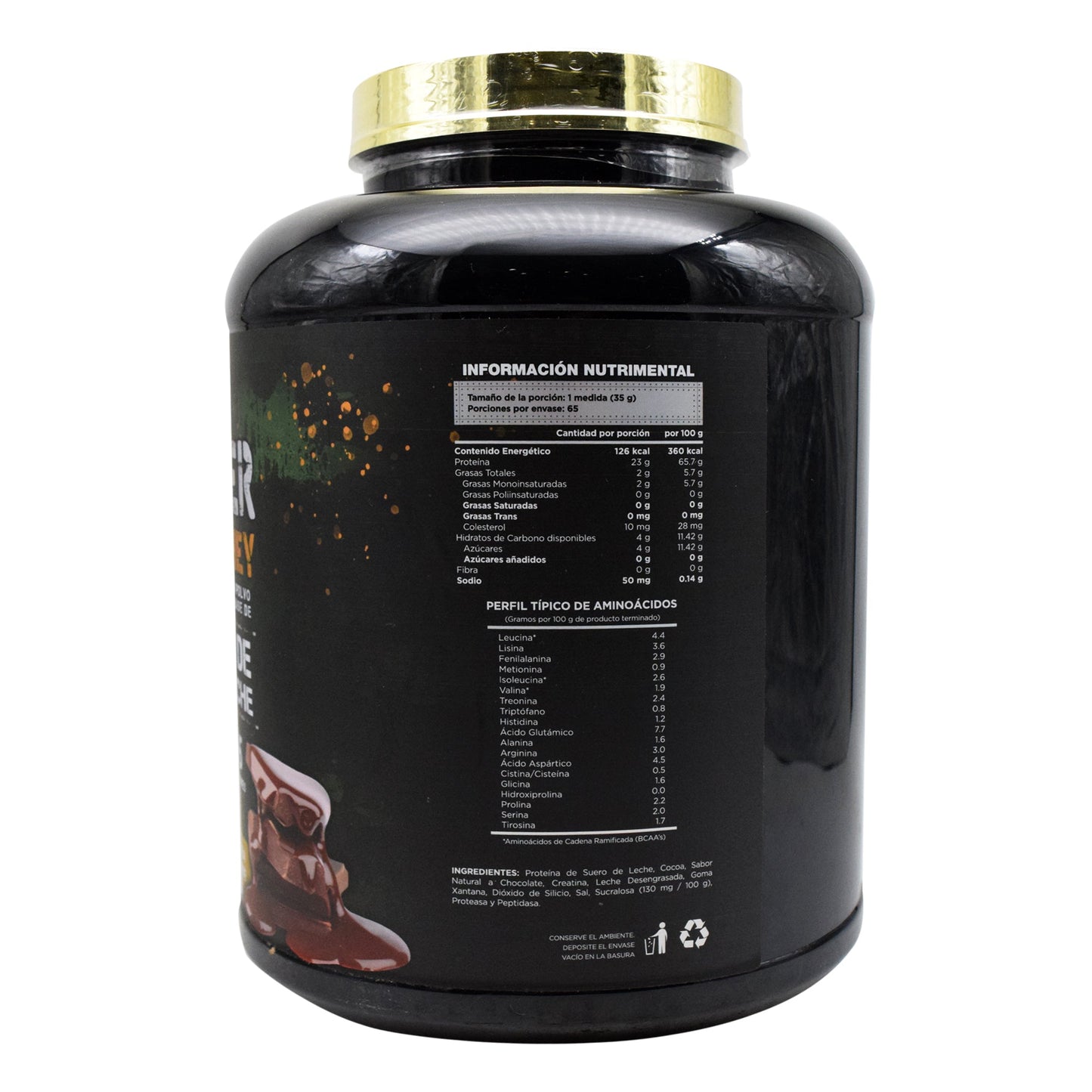 Hydro Whey Chocolate 5 Lbs (BUNKER NUTRITION)