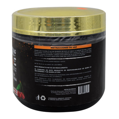 Bcaas Cereza 500 G (BUNKER NUTRITION)