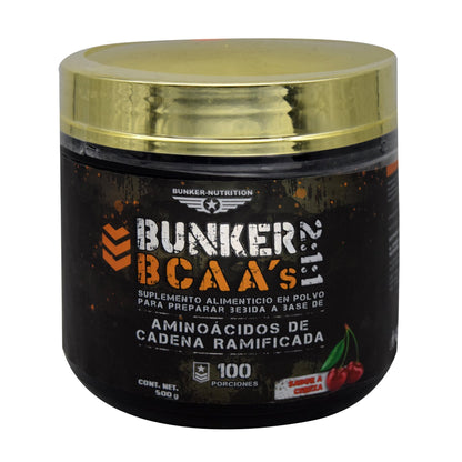 Bcaas Cereza 500 G (BUNKER NUTRITION)