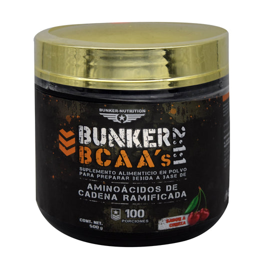 Bcaas Cereza 500 G (BUNKER NUTRITION)