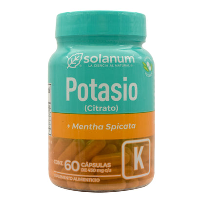 Potasio 60 Cápsulas (SOLANUM)