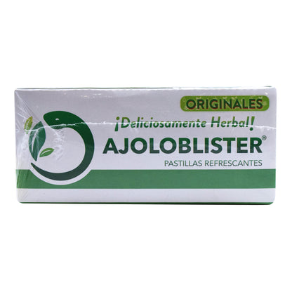 Pastillas Menta Eucalipto Blister 10 Pza (Paquete 10) (AJOLOTIUS)