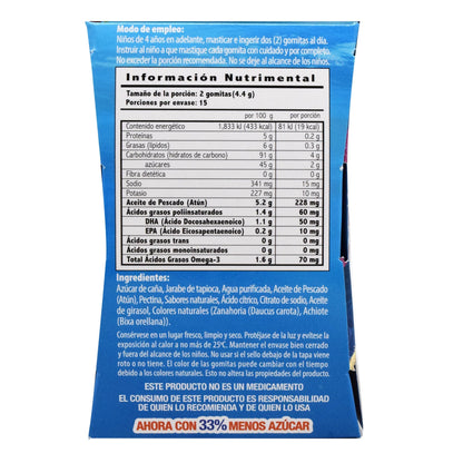 Gomitas Con Omega 3  Nemo 112 G (BIORGANIC)