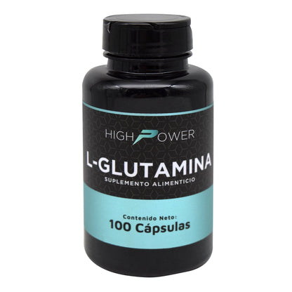 L Glutamina 100 Cápsulas (HIGH POWER)