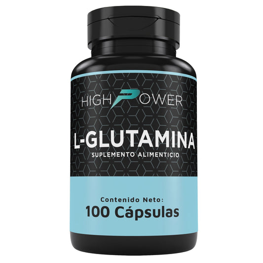 L Glutamina 100 Cápsulas (HIGH POWER)