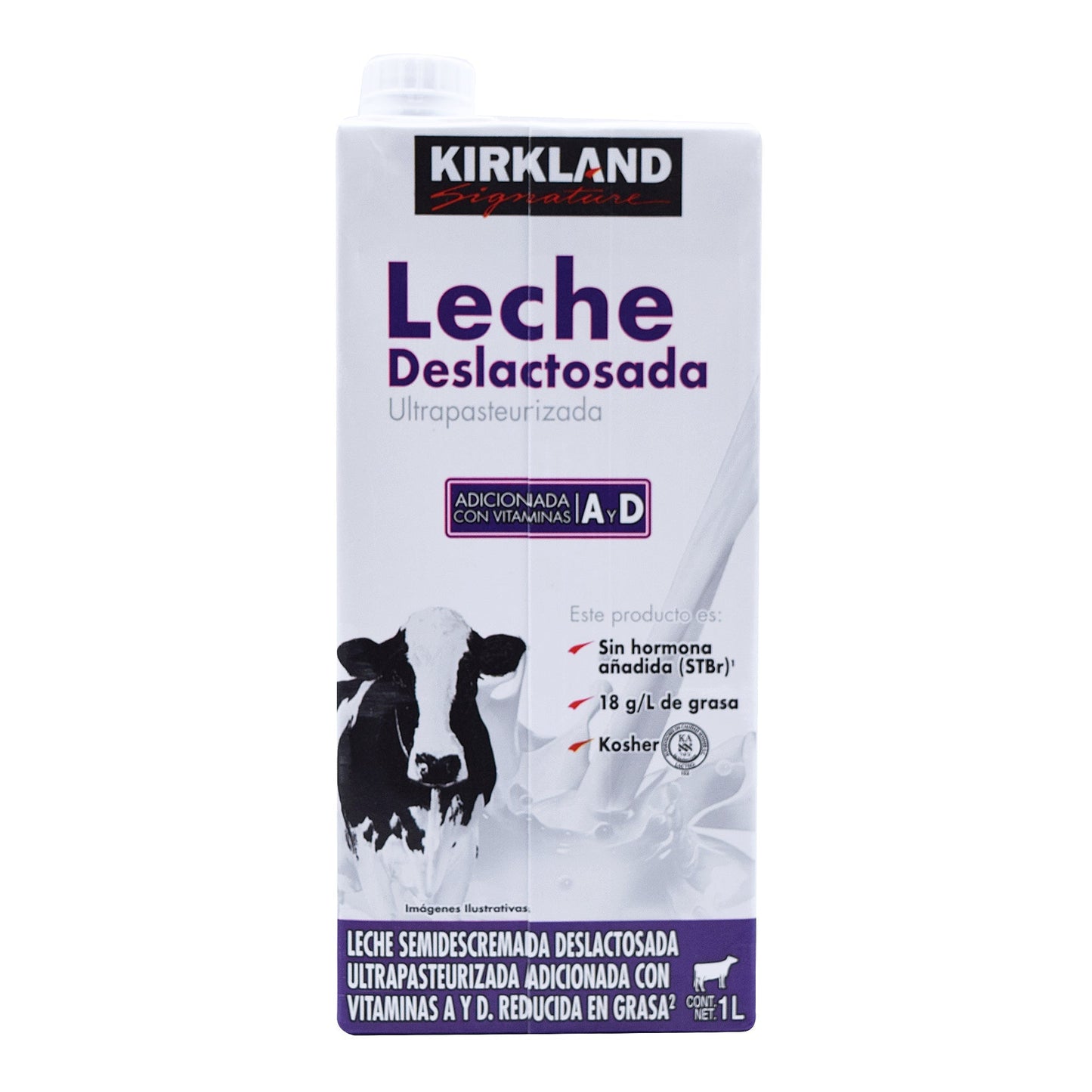 Leche Deslactosada Ultrapasteurizada 1 L (KIRKLAND)