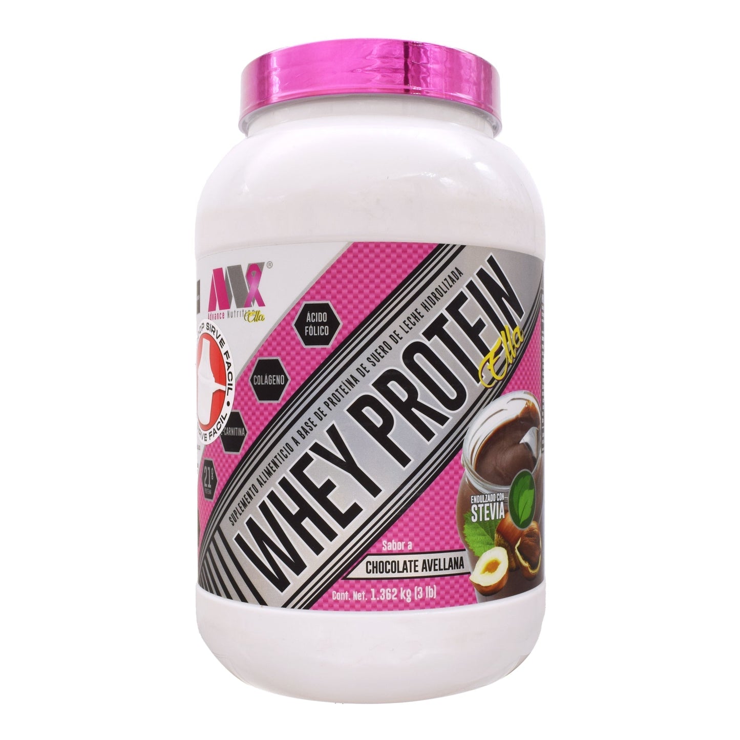 Whey Protein Ella 5 En 1 Chocolate Avellana 3 Lbs (ADVANCE NUTRITION)