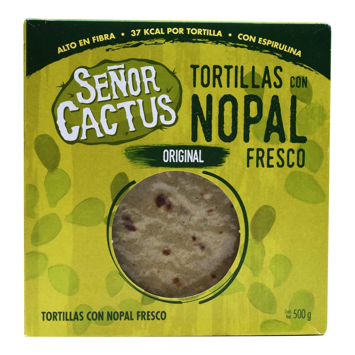Tortilla De Nopal  500 G (SEí±oR CACTUS)