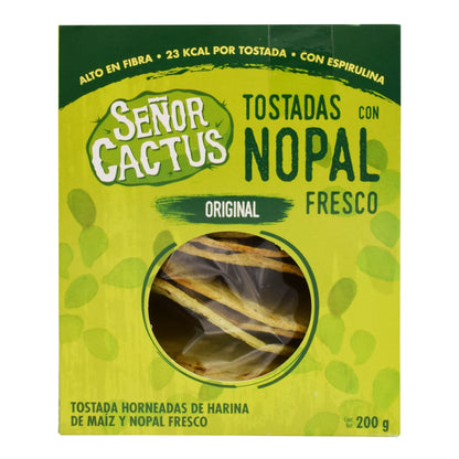 Tostada De Nopal 18 Pza 200 G (SEí±oR CACTUS)