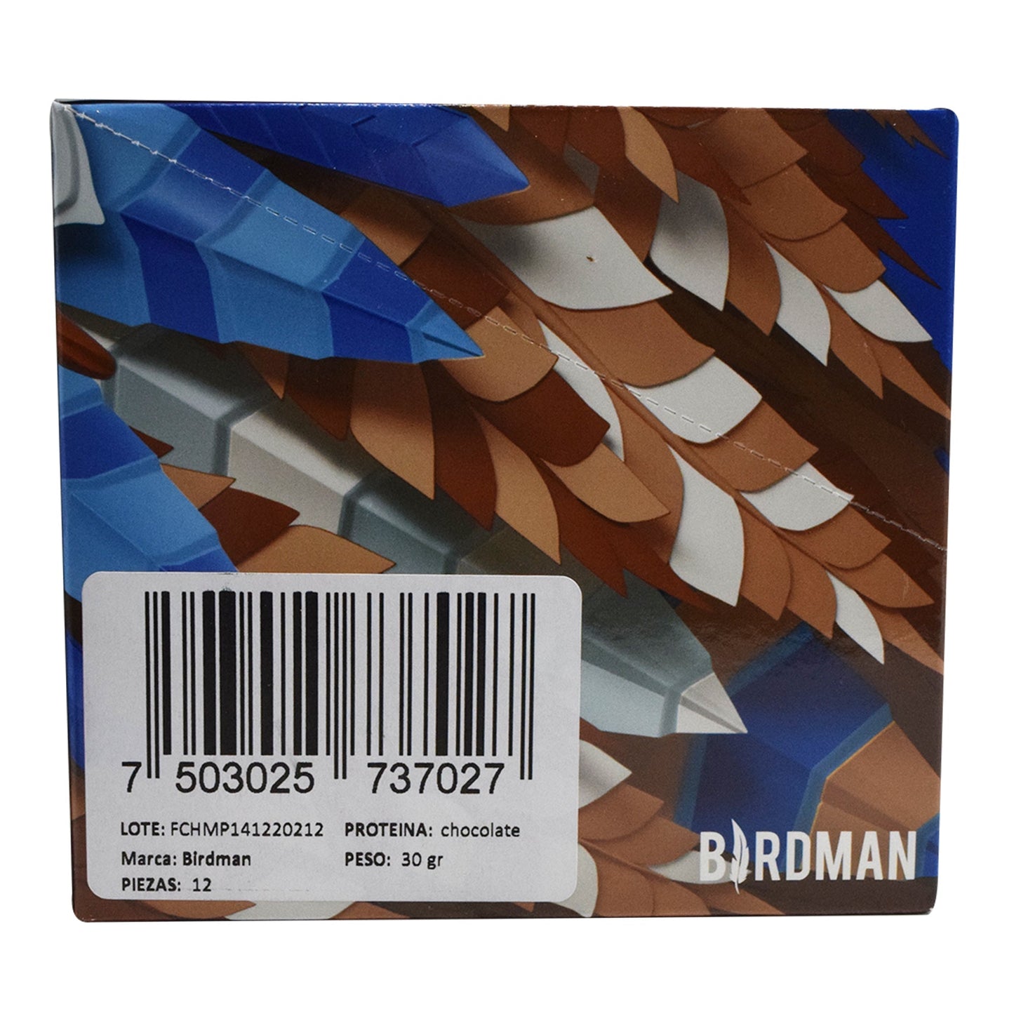 Proteina Vegetal Sab Chocolate 30 G (Paquete 12) (BIRDMAN)