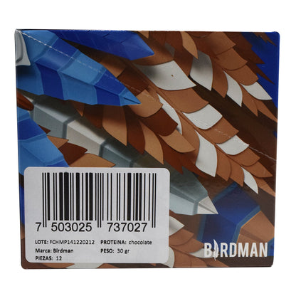 Proteina Vegetal Sab Chocolate 30 G (Paquete 12) (BIRDMAN)