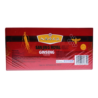 Ginseng Sanjing Royal Jelly 30 X 10 Mililitros (SANJING)