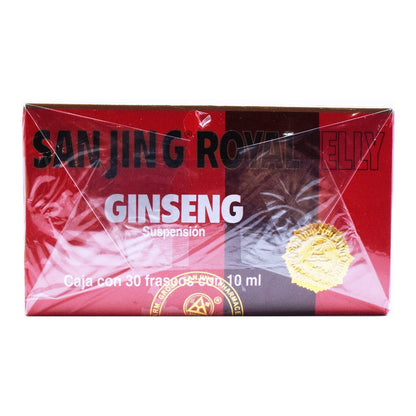 Ginseng Sanjing Royal Jelly 30 X 10 Mililitros (SANJING)