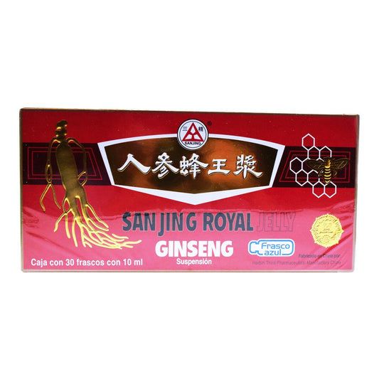 Ginseng Sanjing Royal Jelly 30 X 10 Mililitros (SANJING)