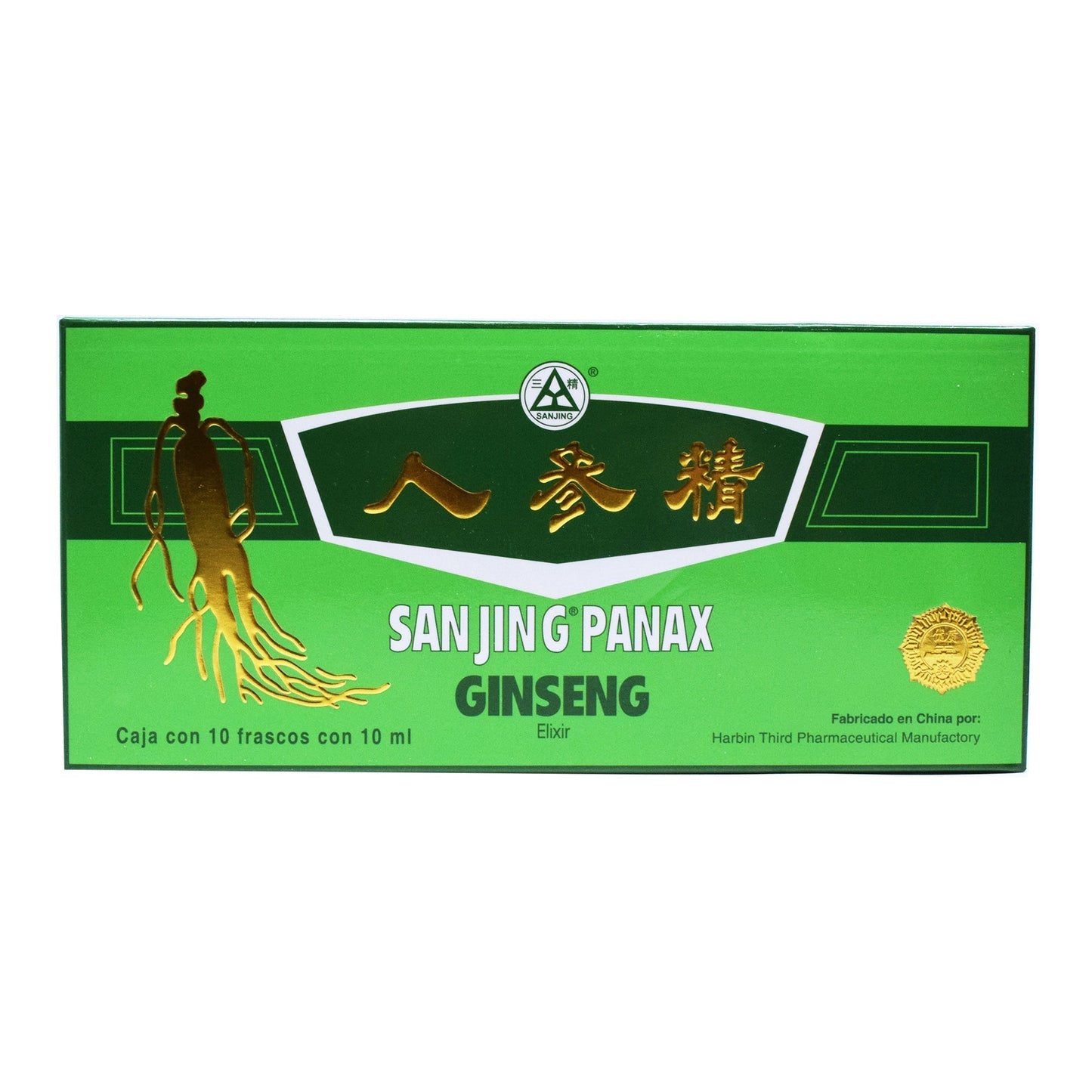 Ginseng Sanjing Panax 10X10 Mililitros (SANJING)