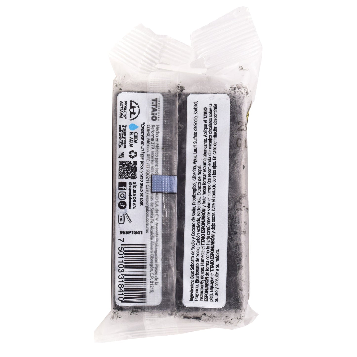 Esponjabon Carbon Activado 120 G (TTAIO)