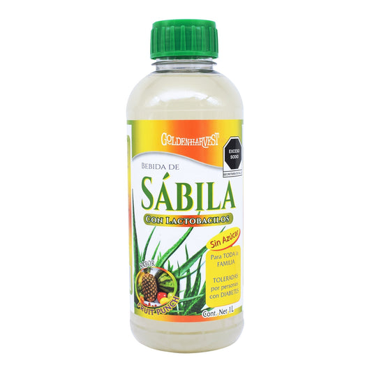Bebida De Sabila Sab Tropical 1 L (GOLDEN HARVEST)