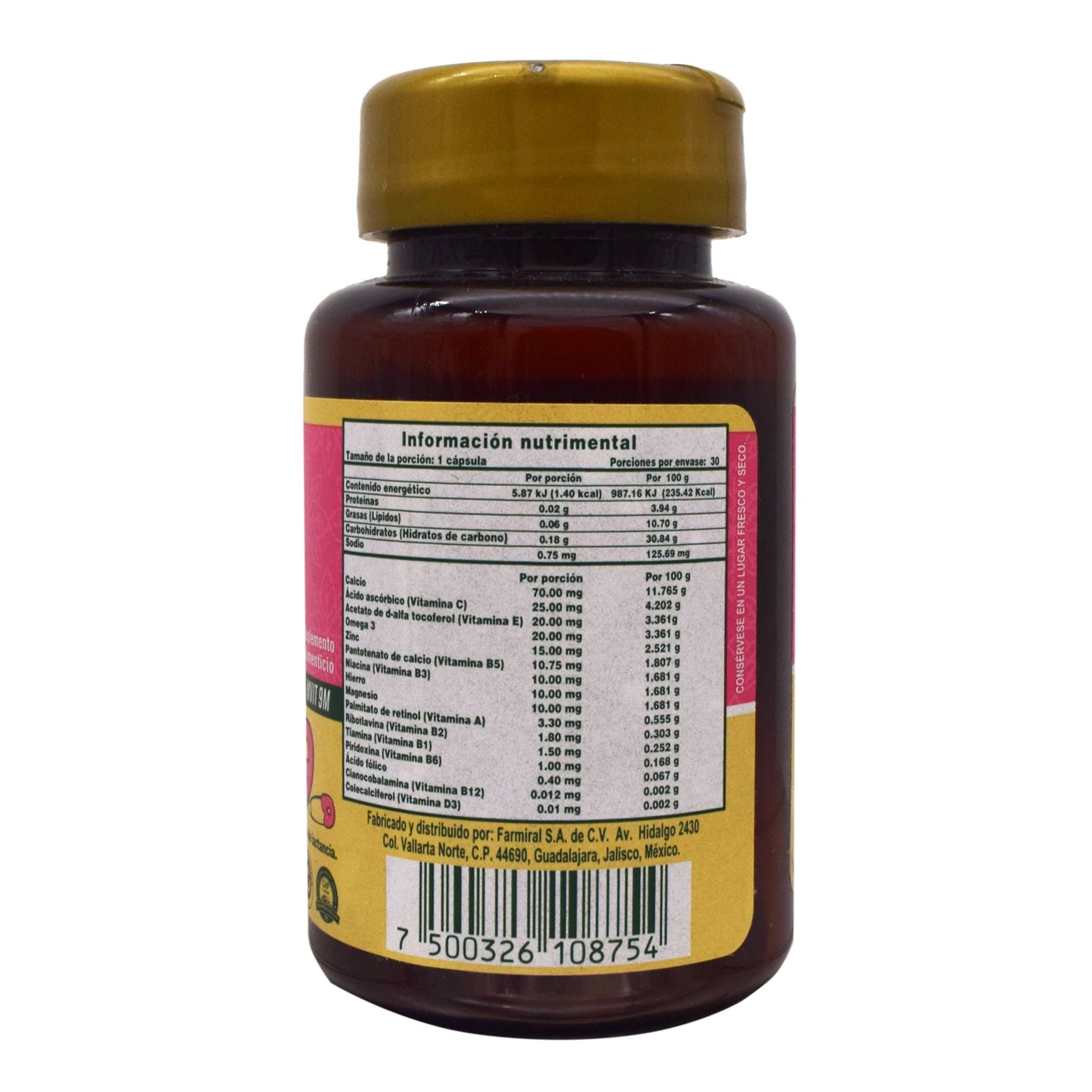 Biomivit 400 30 Cápsulas (BIOMIRAL)