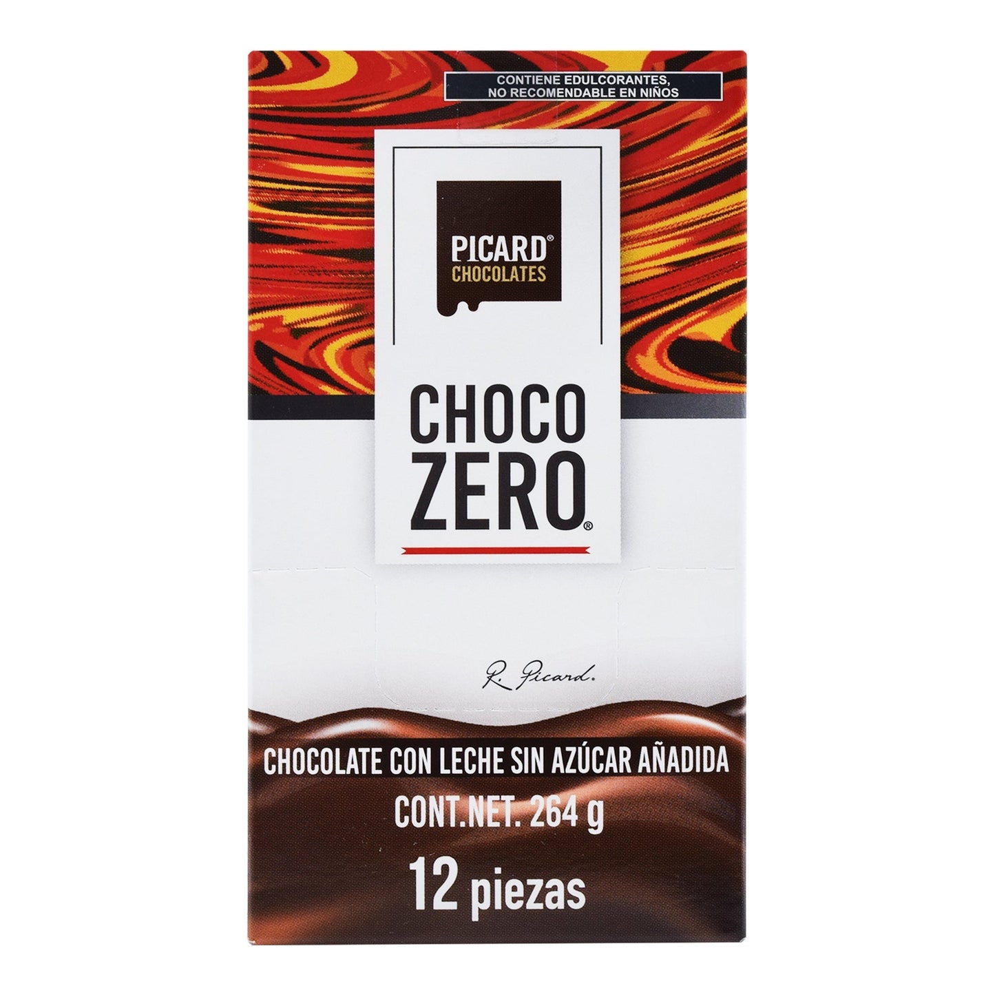Barra De Chocolate Con Leche 22 G (Paquete 12) (R PICARD)