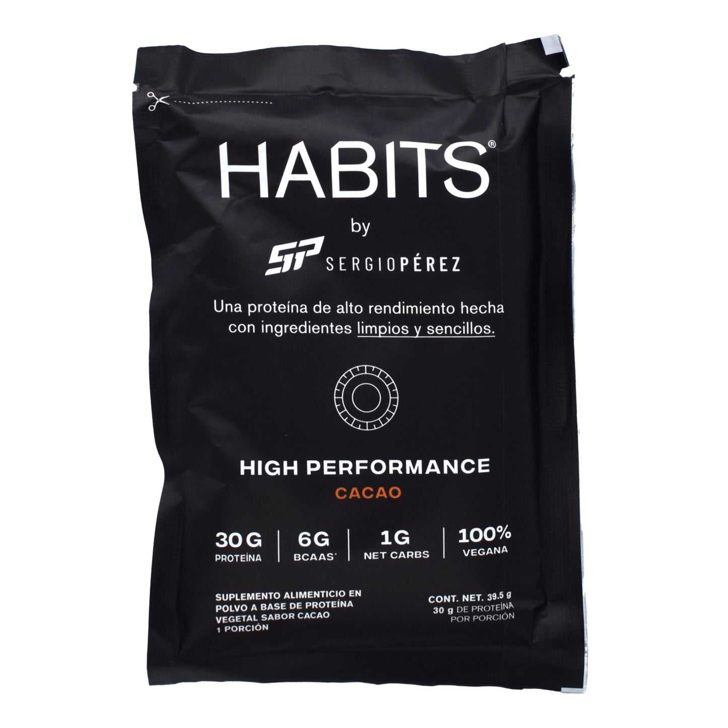 Proteina Vegetal High Performance Cacao 39.5 (PAQUETE 15) (HABITS)