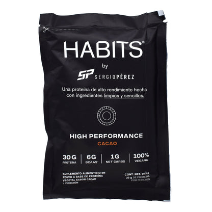 Proteina Vegetal High Performance Cacao 39.5 (PAQUETE 15) (HABITS)