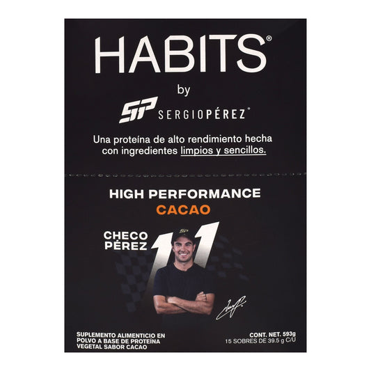 Proteina Vegetal High Performance Cacao 39.5 (PAQUETE 15) (HABITS)