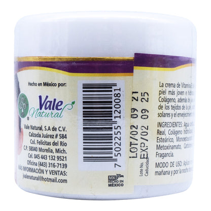 Crema Vit E Y Placenta Fps 50 120 Grs (VALE NATURAL)