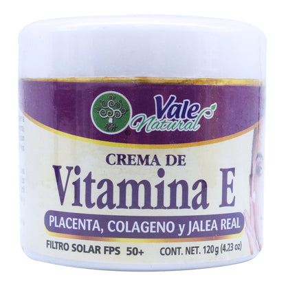 Crema Vit E Y Placenta Fps 50 120 Grs (VALE NATURAL)