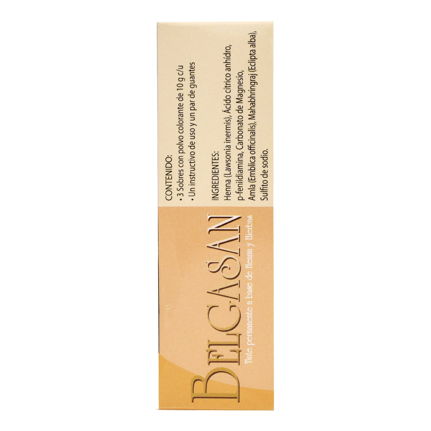 Tinte Henna Negro H1 3 Sob (BELGASAN)