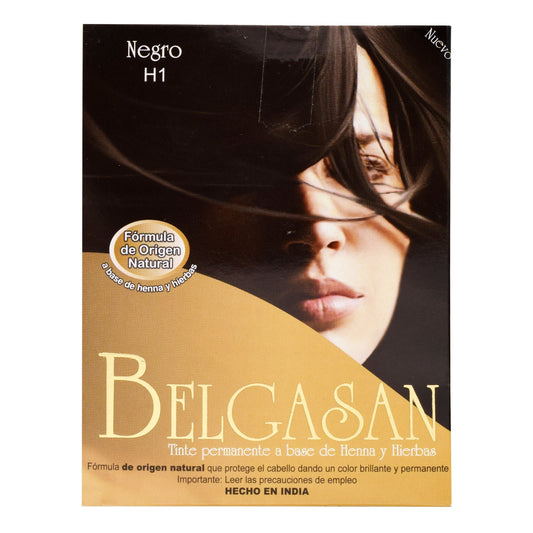 Tinte Henna Negro H1 3 Sob (BELGASAN)