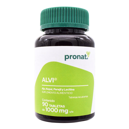 Ajo Nopal Perejil Lecitina 90 Grageas (PRONAT)