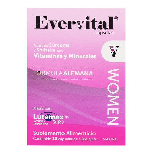 Evervital Women 30 Cápsulas (EVERVITAL)
