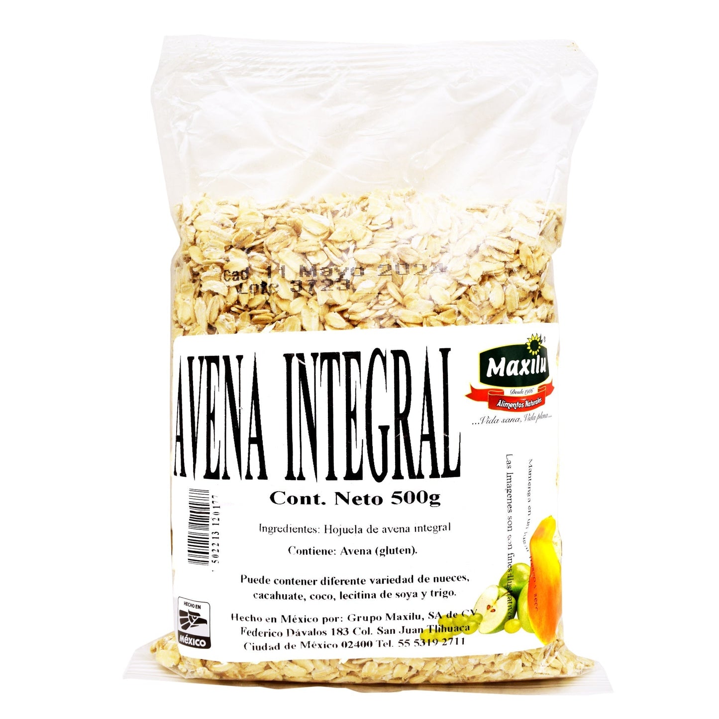 Avena Integral 500 G (MAXILU)