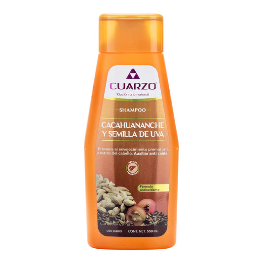 Shampoo Cacahuananche Sem De Uva  550 Mililitros (CUARZO)