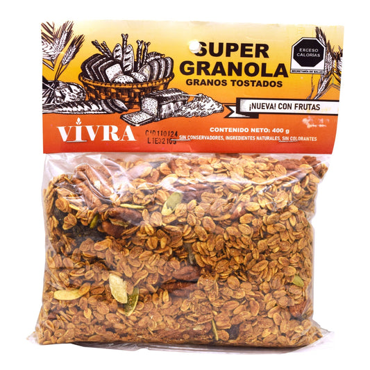 Granola Con Frutas Y Semillas 400 G (VIVRA)