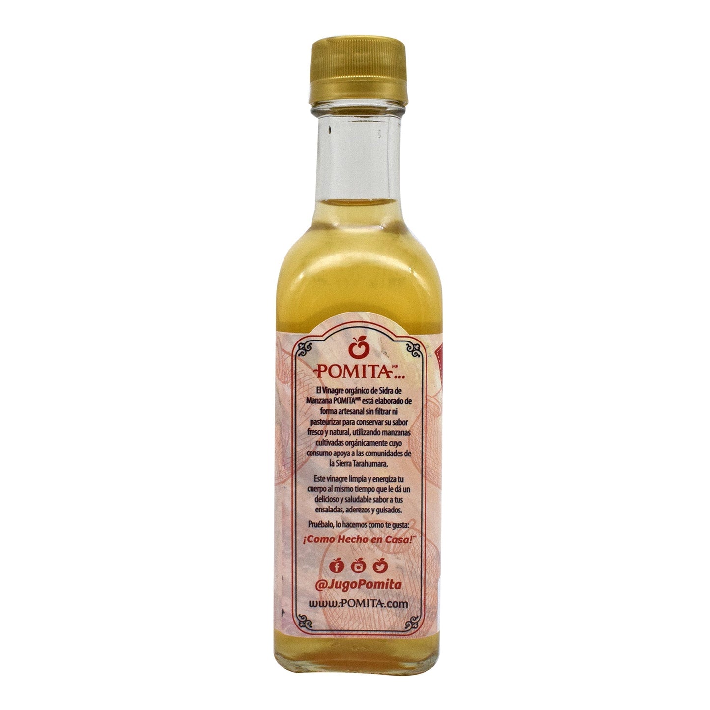 Vinagre De Manzana 250 Mililitros (POMITA)