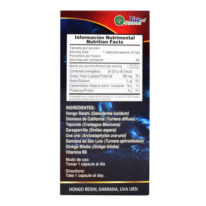 Vale Max Poder 40 Cápsulas (BIOVALE NATURAL)