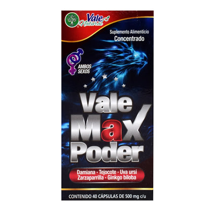 Vale Max Poder 40 Cápsulas (BIOVALE NATURAL)