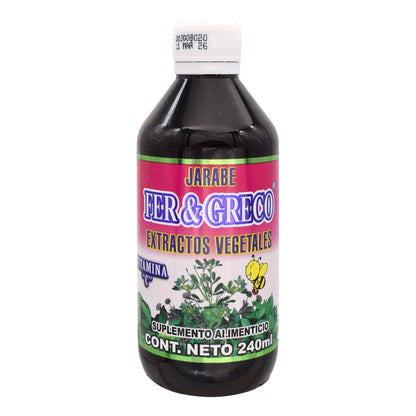 Fer Y Greco Extracto Vegetal Vit C 240 Mililitros (FUERZA Y VIDA)