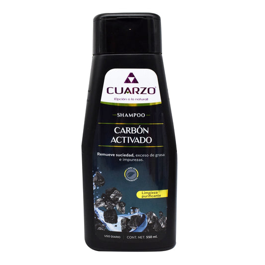 Shampoo Carbon Activado 550 Mililitros (CUARZO)