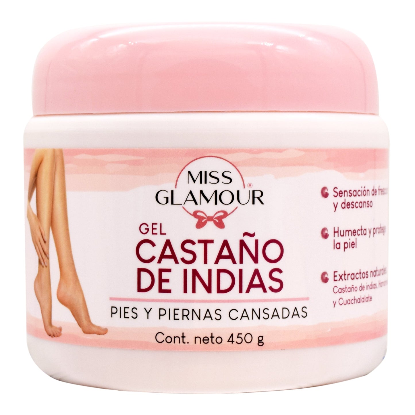 Gel Castaí±o Indias 450 G (MISS GLAMOUR)