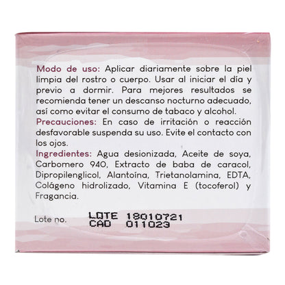 Crema De Baba De Caracol 90 G (CUARZO)