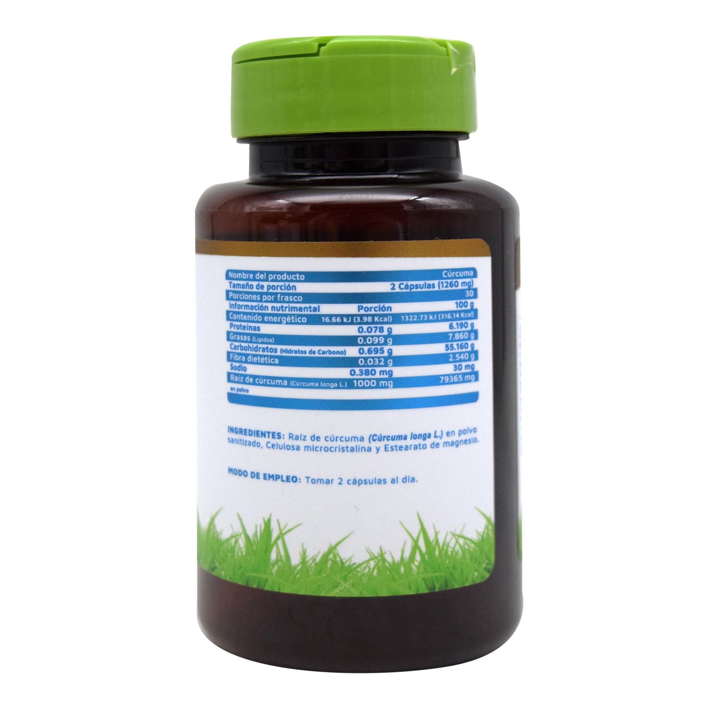 Cúrcuma 60 Cápsulas – Antiinflamatorio natural, articulaciones y digestión saludable