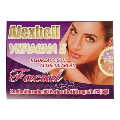 Vitamina E Facial 30 Perlas (ALEXBELL NATURAL)