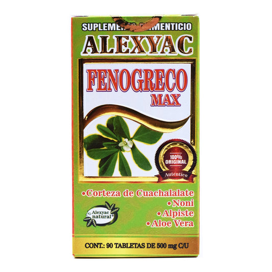 Fenogreco Mas 90 Tabletas (ALEXYAC NATURAL)