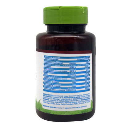 Complejo B 90 Cápsulas (VIDANAT/VITAMINAS)