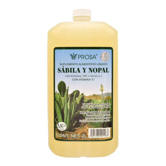 Bebida De Sabila Y Nopal 2 L (PROSA)